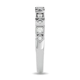 Diamond 1/8 ct tw Stackable Ring in 14K White Gold